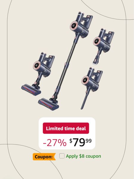 $72 vacuum deal for Amazon spring sale!

#LTKsalealert #LTKhome #LTKfindsunder100