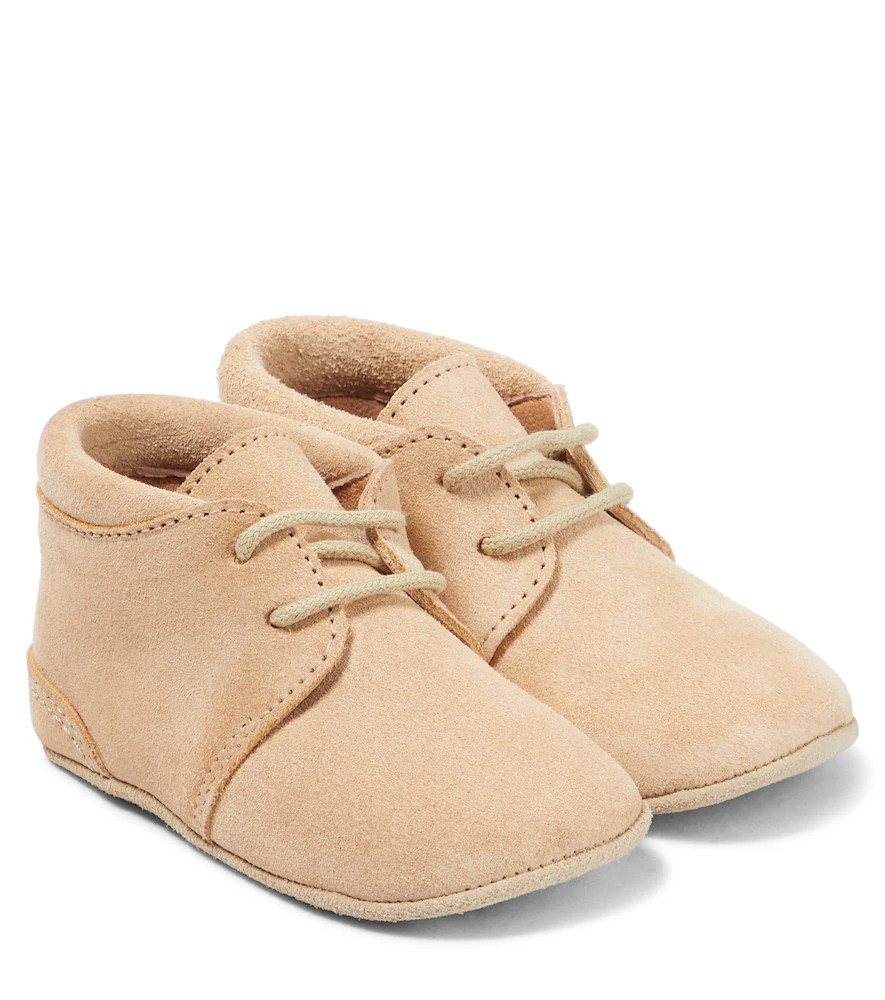 Petit Nord Baby suede lace-up shoes | Mytheresa (US/CA)