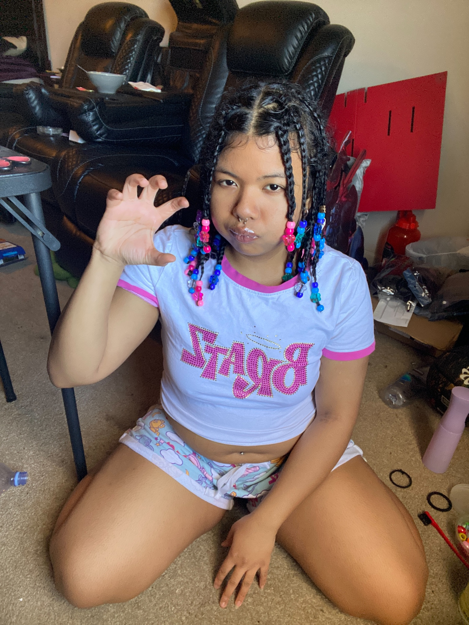 If your a bratz girly these pajamas are a must!! Also linked where I got my hair beads <3

#LTKbeauty #LTKstyletip