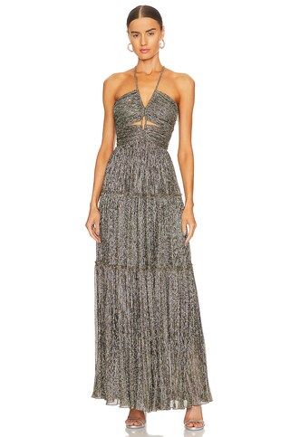 A.L.C. Kai Dress in Gold from Revolve.com | Revolve Clothing (Global)