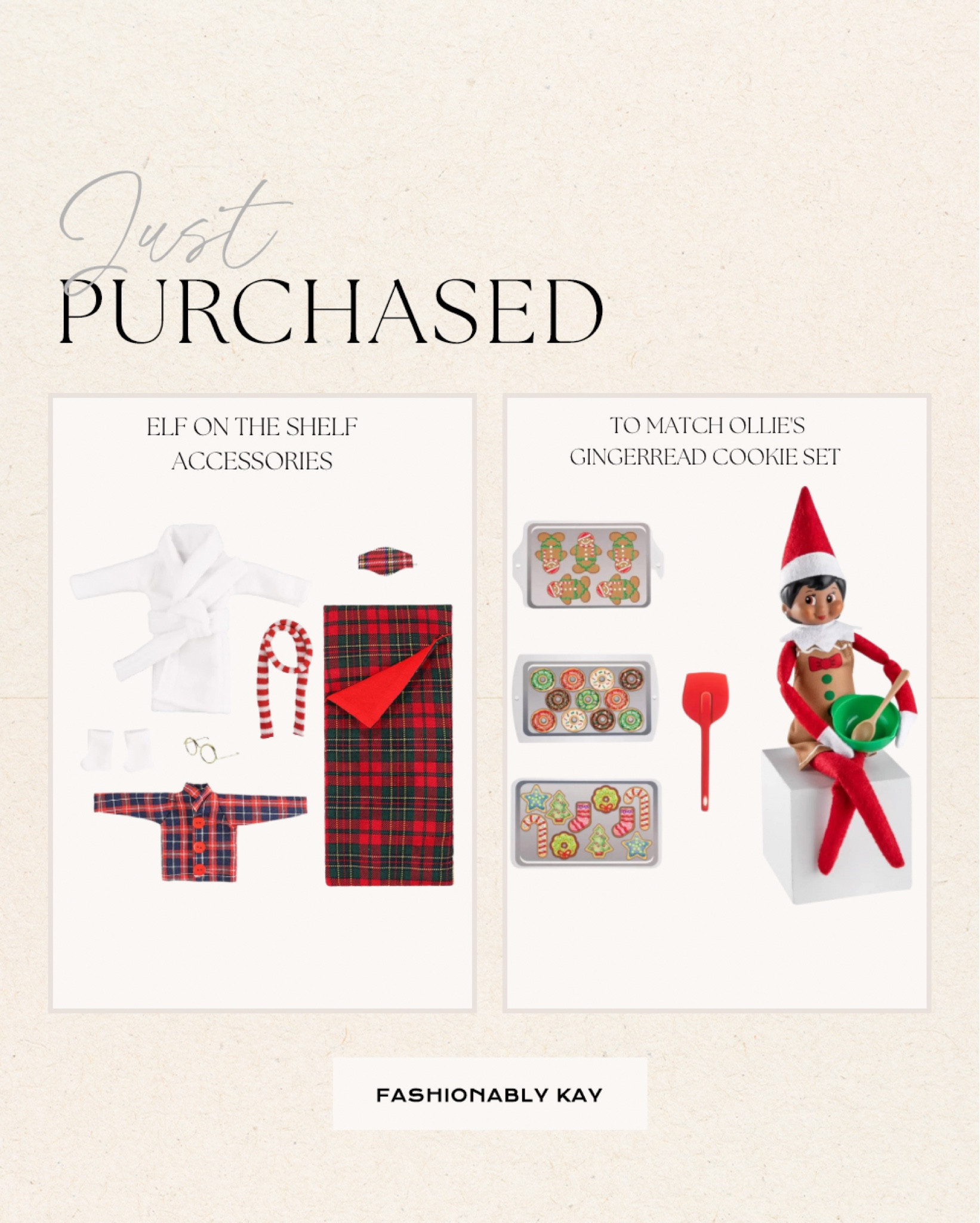 Elf on the shelf accessories - just purchased yesterday. There’s so many cute options on Amazon! 

Elf on the shelf, holiday fun, holiday season 

#LTKHoliday #LTKkids