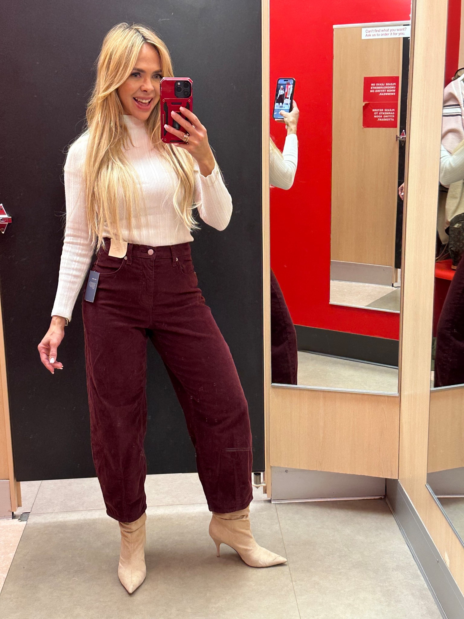 Warning: these pants may cause extra compliments everywhere you go 😏

#LTKSeasonal #LTKFindsUnder100 #LTKWorkwear