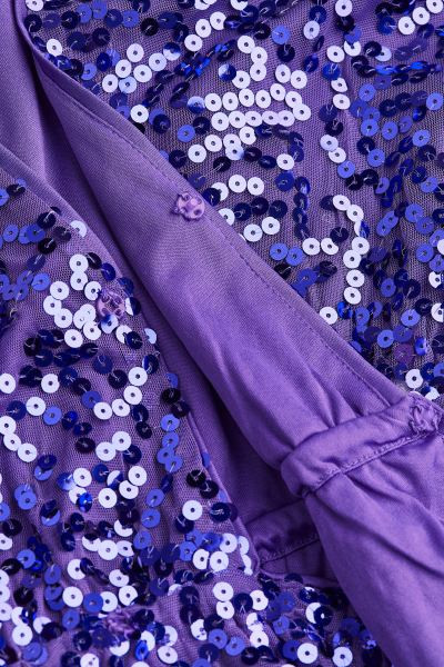 H&M+ Sequined Wrapover Dress | H&M (US + CA)