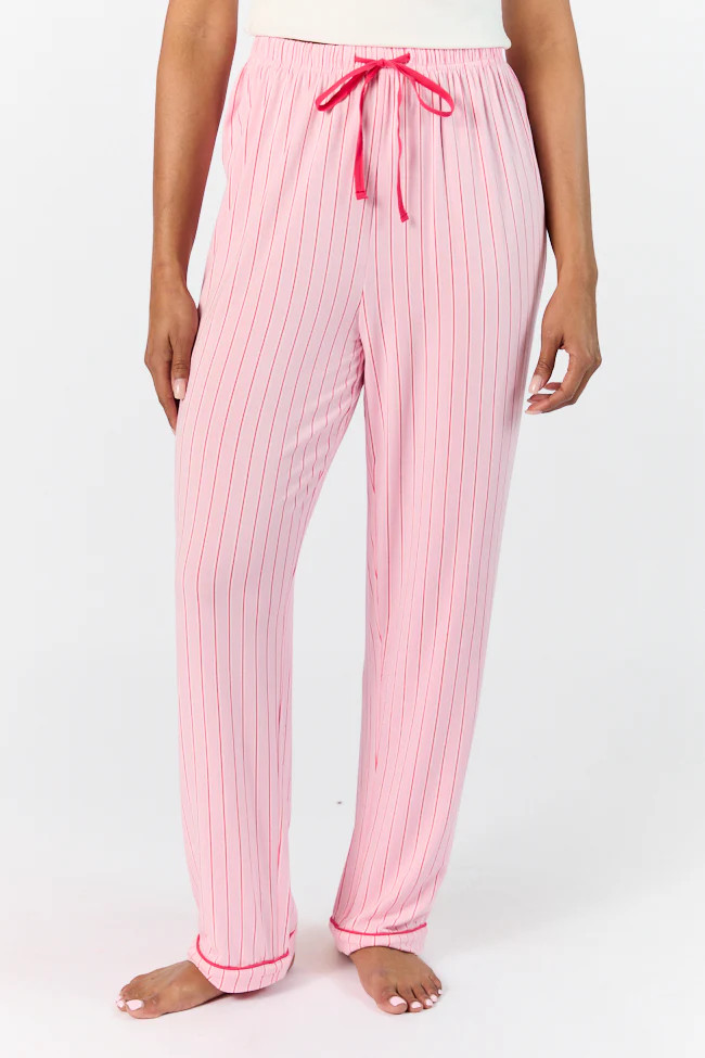 Good To Get Away Pink and Red Stripe Pants SALE | Pink Lily
