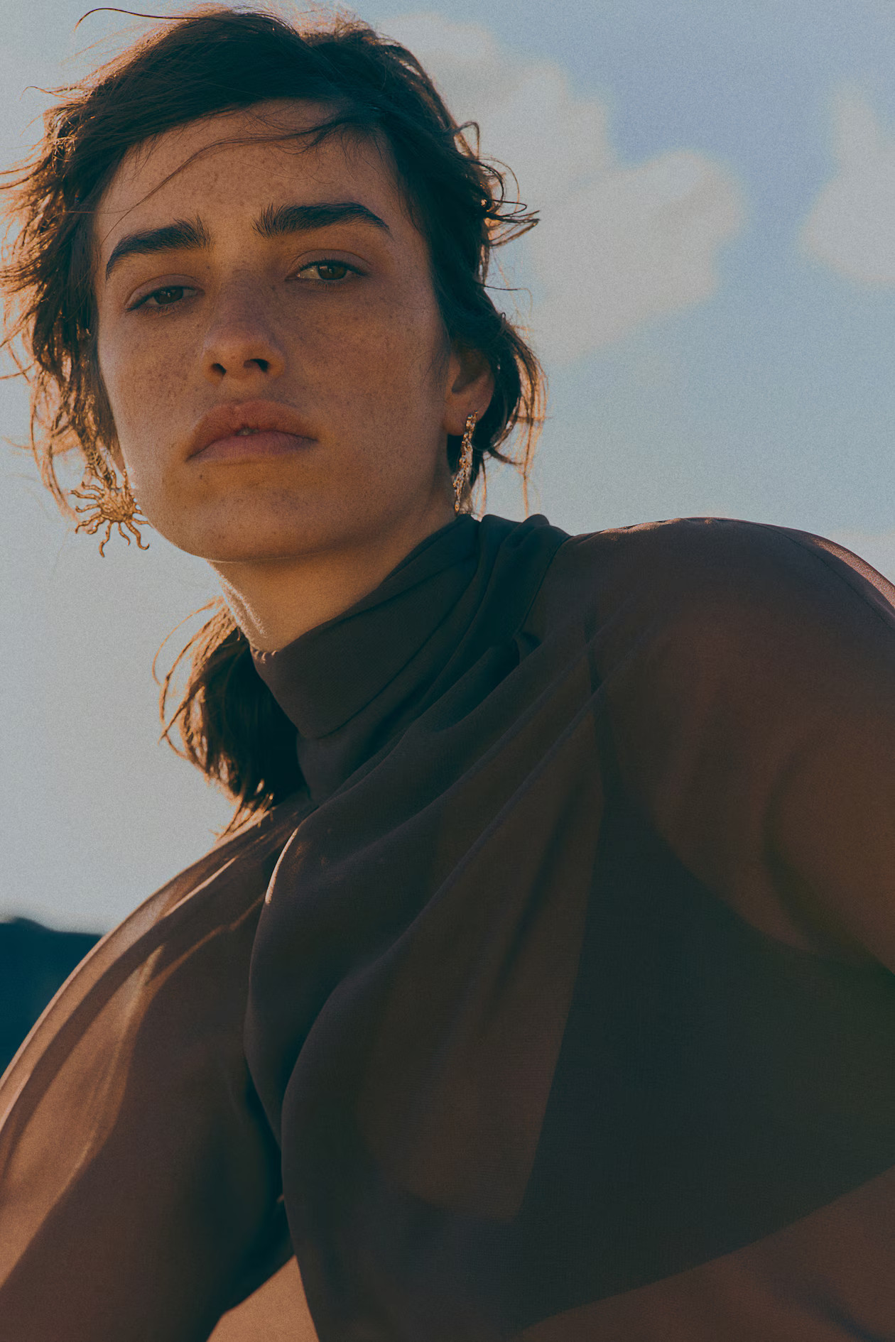 Tie Neck Chiffon Blouse | H&M (AU)