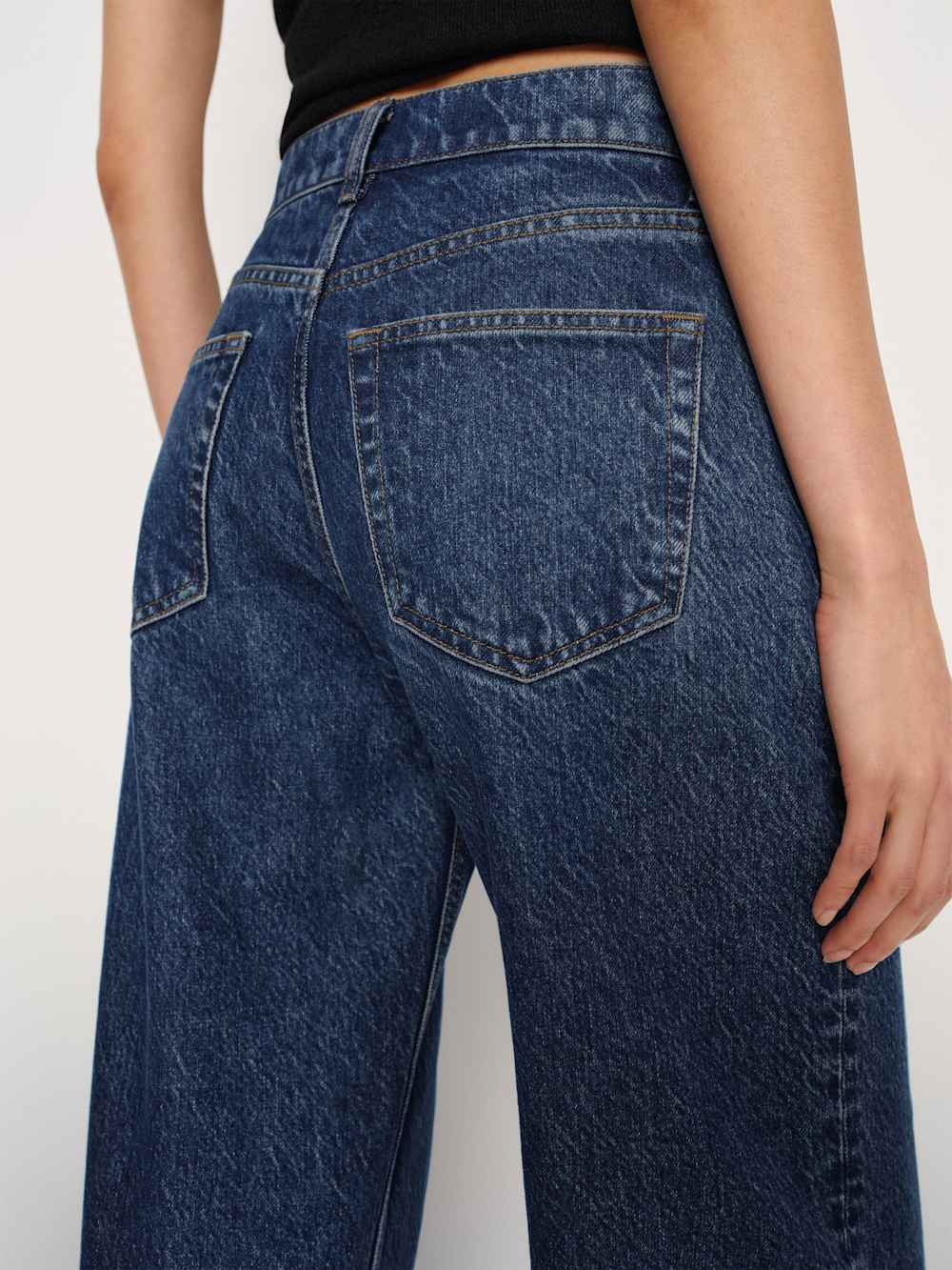 Cary Low Rise Slouchy Wide Leg Jeans | Reformation (Global)