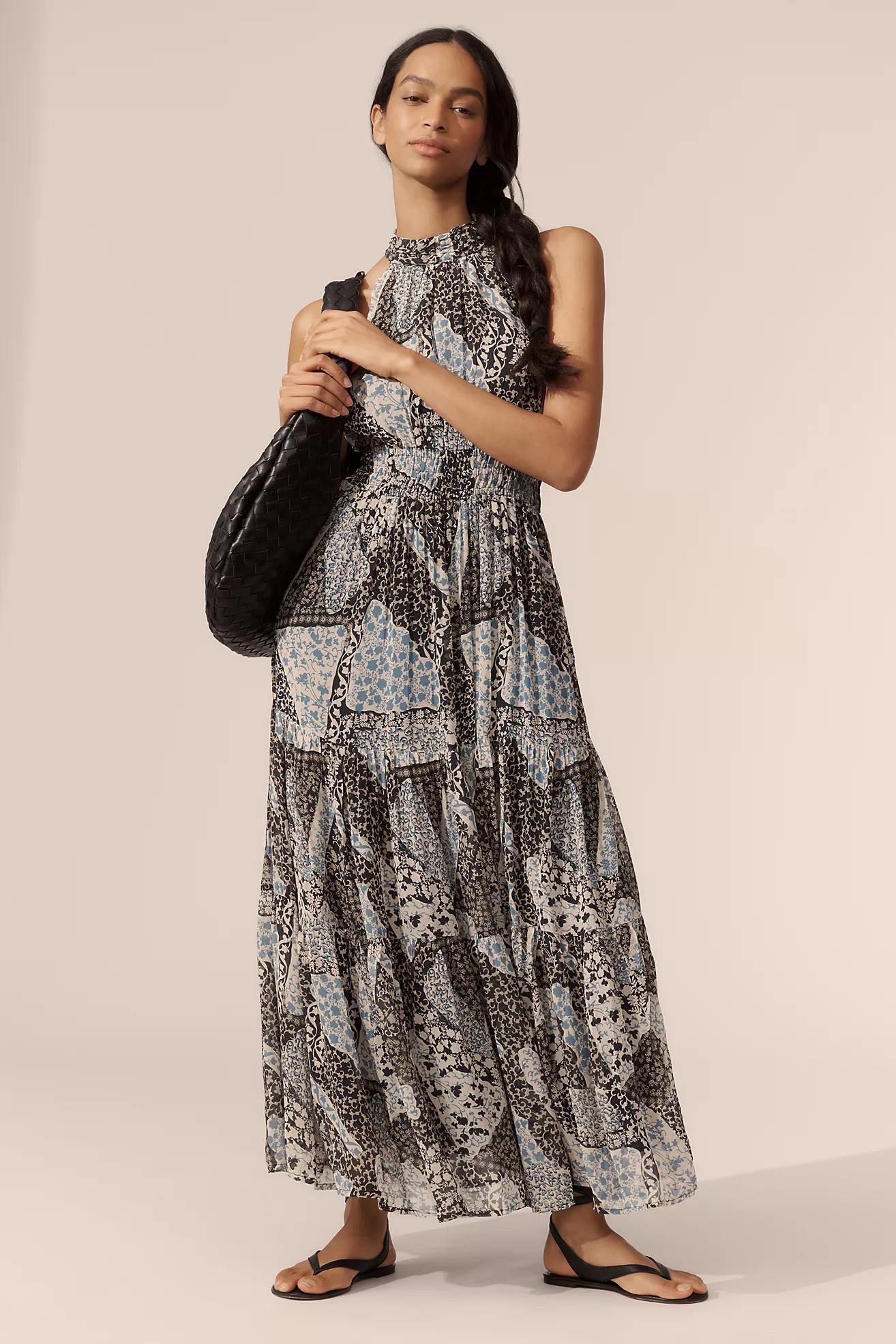 The Somerset Chiffon Maxi Dress | Anthropologie (US)
