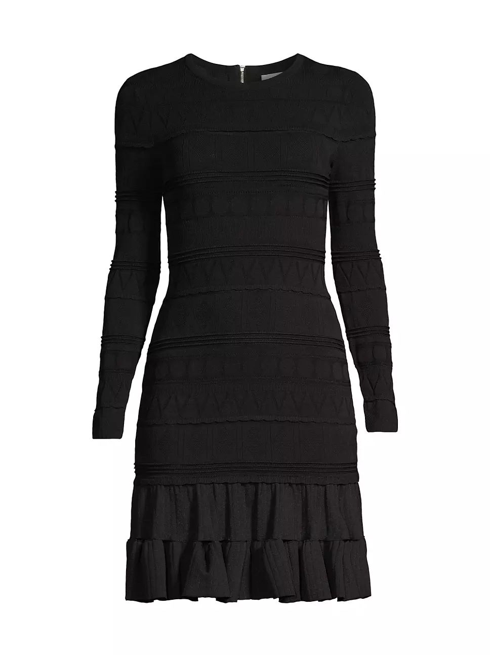 Petra Textured Drop-Waist Minidress | Saks Fifth Avenue