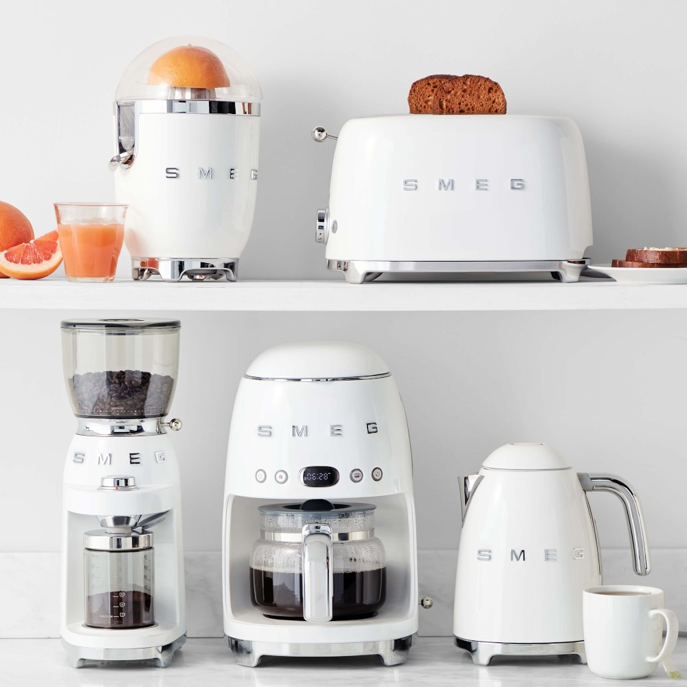 SMEG White Ultimate Bundle | Williams-Sonoma