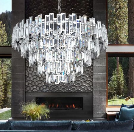 Chrome Crystal Chandelier - Tap Below to shop | Follow for more! Xx

#LTKStyleTip #LTKHome