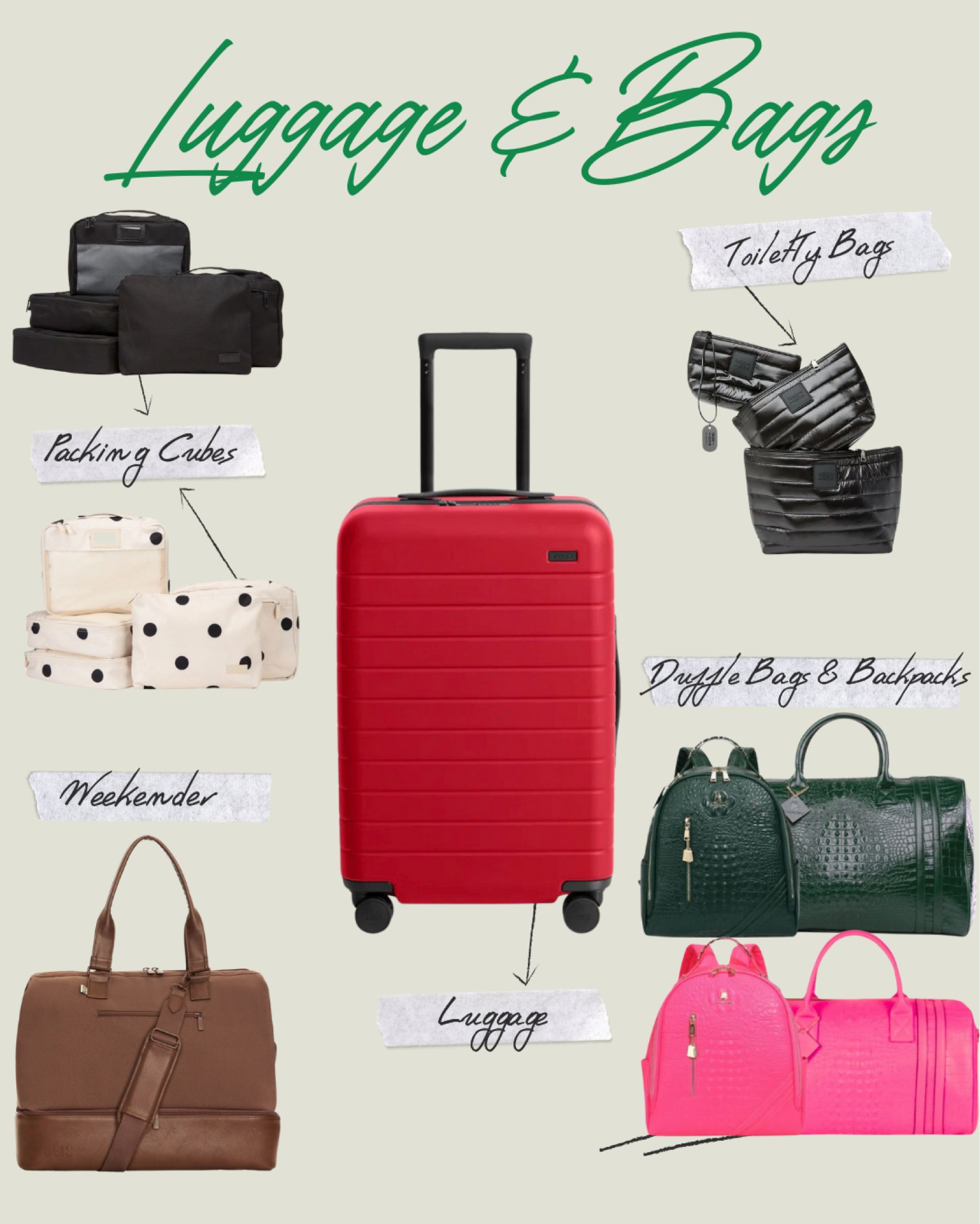 Gift Guide: Luggage & Bags