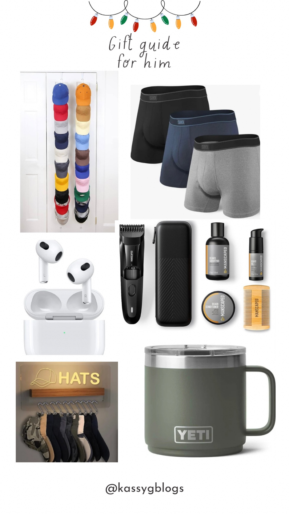 Gift ideas for the men in your life ! 

#LTKmens #LTKHoliday #LTKGiftGuide