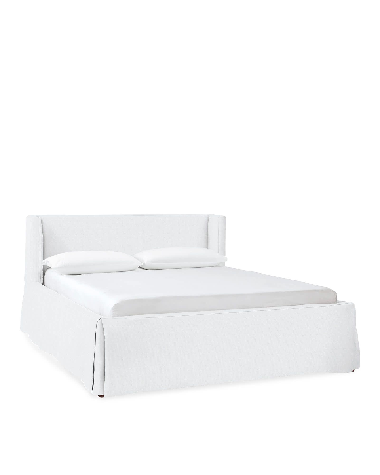 Broderick Slipcovered Bed | Serena and Lily