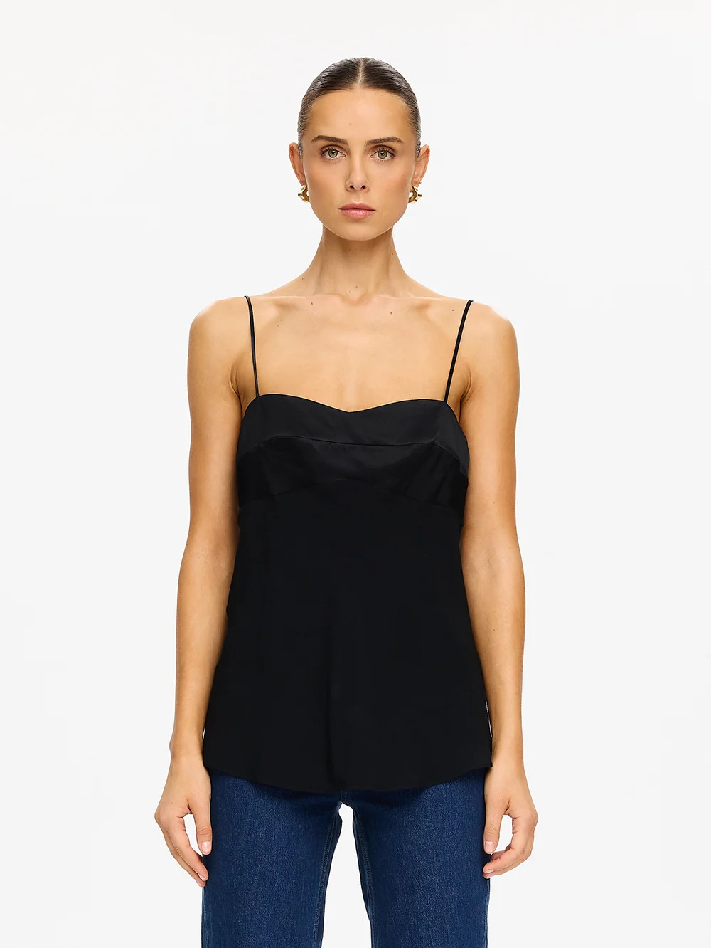 Fira Top - Black | Black Singlet Top | Kivari (Global minus AU/NZ)