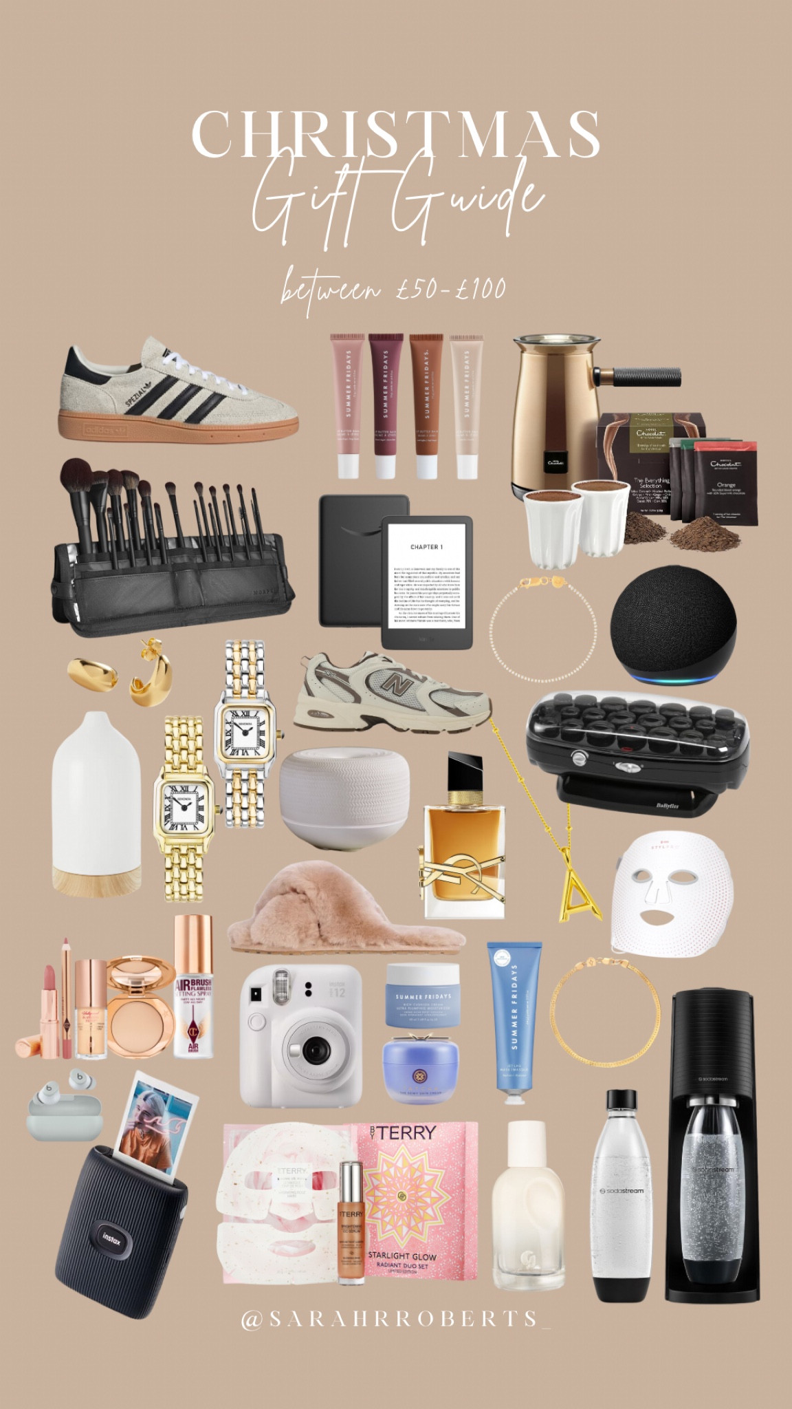 CHRISTMAS GUIDES BETWEEN £50-£100 🎁✨

My Look Fantastic is SARAHROBERTSLF for money off!

#LTKwinter #LTKgiftguide #LTKskincare