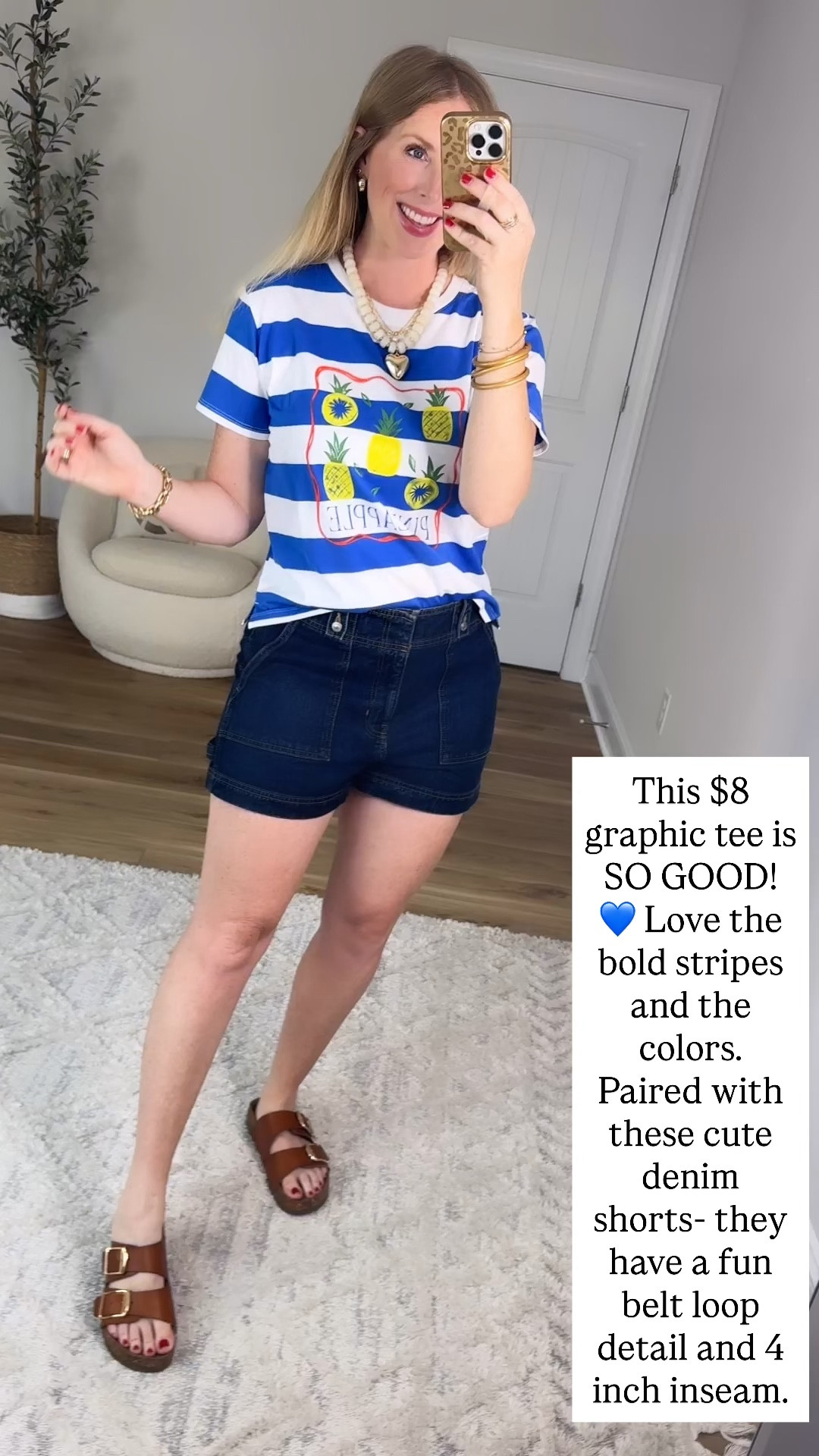 Walmart try on, Walmart style, free assembly, graphic tee, jean shorts

#LTKootd #LTKmomlife