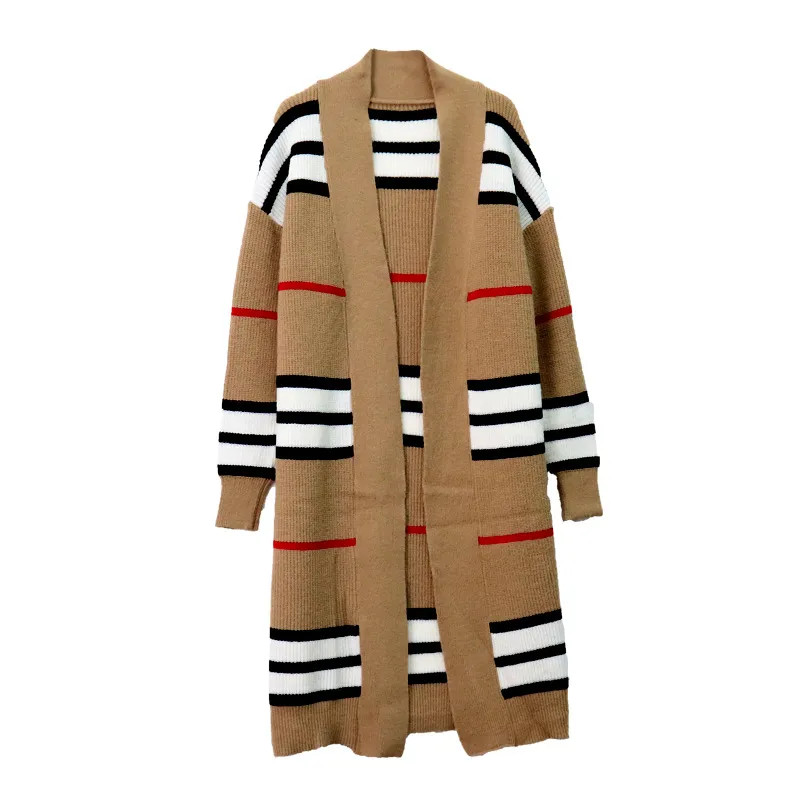 Designer long dress Womens autumn sweater casual clothing girl warm Long sleeve dreses Knitted wo... | DHGate