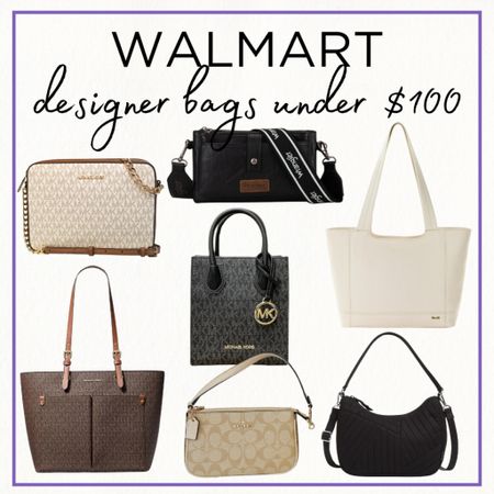 #walmartpartner Check out these affordable designer bag finds at Walmart! Everything is under $100 and great for a summer staple! Shop Michael Kors, Coach, Wrangler and more. #walmartfashion @walmartfashion

#LTKfindsunder100 #LTKitbag #LTKstyletip