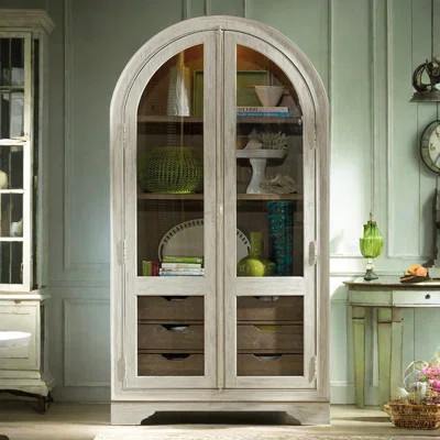 Retro Simple White Solid Wood Bookcase | Wayfair North America