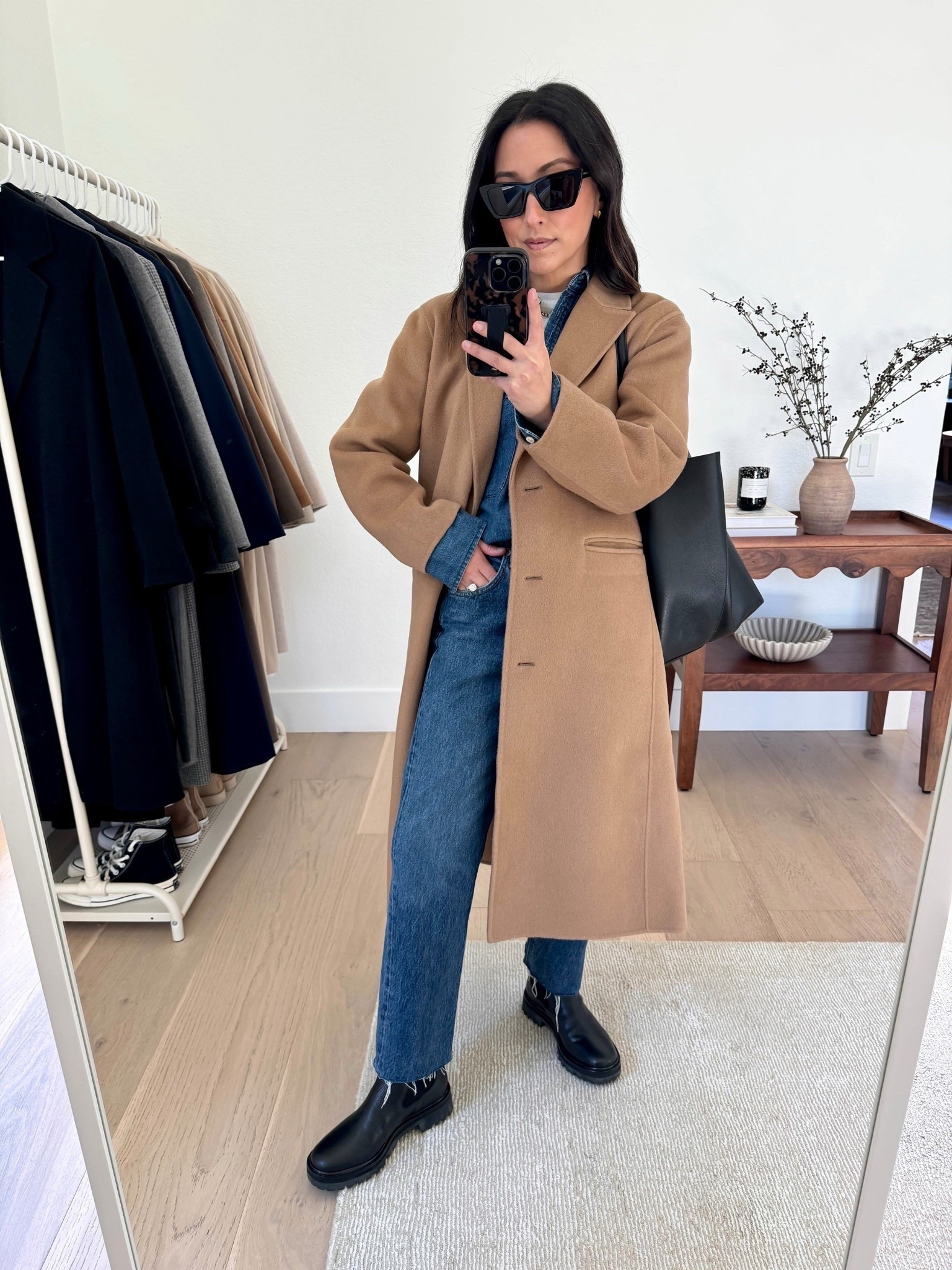 Reformation Katerina boots styled multiple ways. 

J.Crew coat petite small
Everlane box cut tee
AYR denim shirt xs
AGOLDE Parker jeans 25, cut hems - they don't make this style anymore. I will link similar
Reformation Katerina Boots 5.5
Mansur Gavriel tote
YSL Sunglasses

Petite style, winter outfits, winter style, winter boots 

#LTKPetite #LTKootd #LTKSeasonal