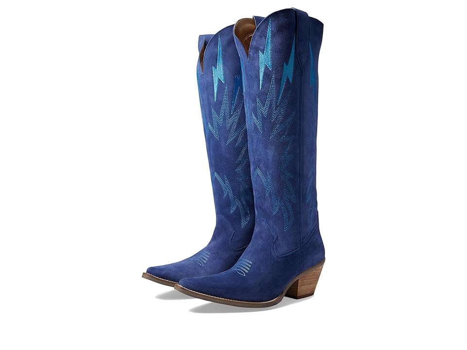 Dingo Thunder Road (Blue) Women's Boots | Zappos