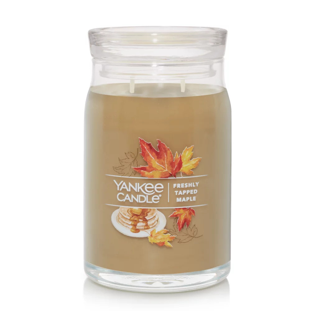 Freshly Tapped Maple Signature Large Jar Candle - Signature Large Jar Candles | Yankee Candle | Yankee Candle
