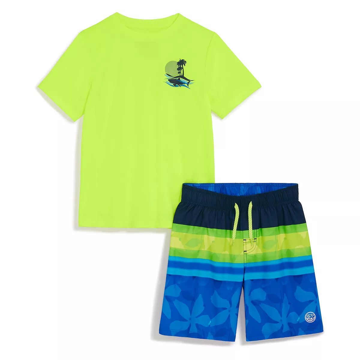 Boys 4-20 ZeroXposur Marine Sun Top & Swim Shorts Set | Kohl's