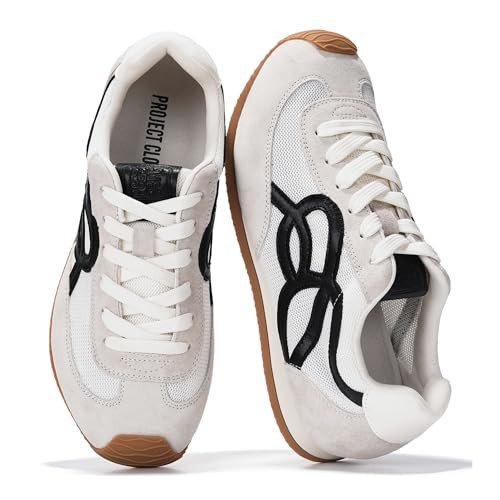 Project Cloud Womens Shoes with Memory Foam Insole Trendy Sneakers for Women - Lightweight & Non-Slip Womens Sneakers Walking Shoes for Women Footwear(Lowy,BLKMULT,5.5) | Amazon (US)