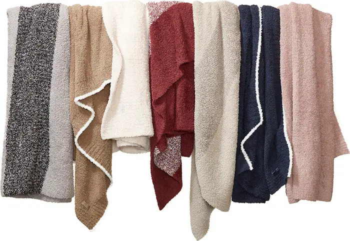 Barefoot Dreams® Barefoot Dreams CozyChic™ Rib Trim Throw - 45" x 60" | Nordstromrack | Nordstrom Rack