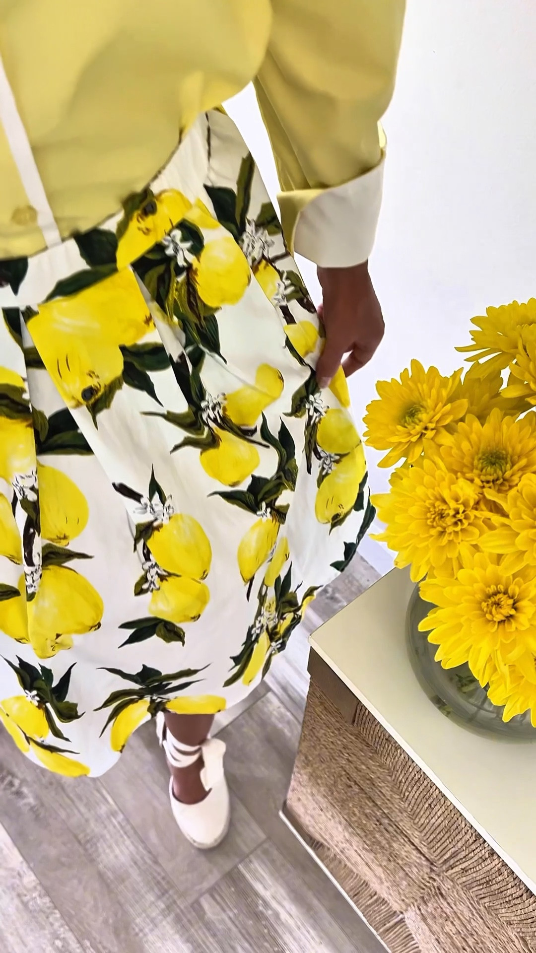lemon print, modest summer outfit, yellow outfitt

#LTKStyleTip #LTKSummerEdit