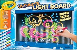 Crayola Ultimate Light Board Blue, Drawing Tablet, Toys & Gifts For Kids, Ages 6, 7, 8, 9 [Amazon... | Amazon (US)