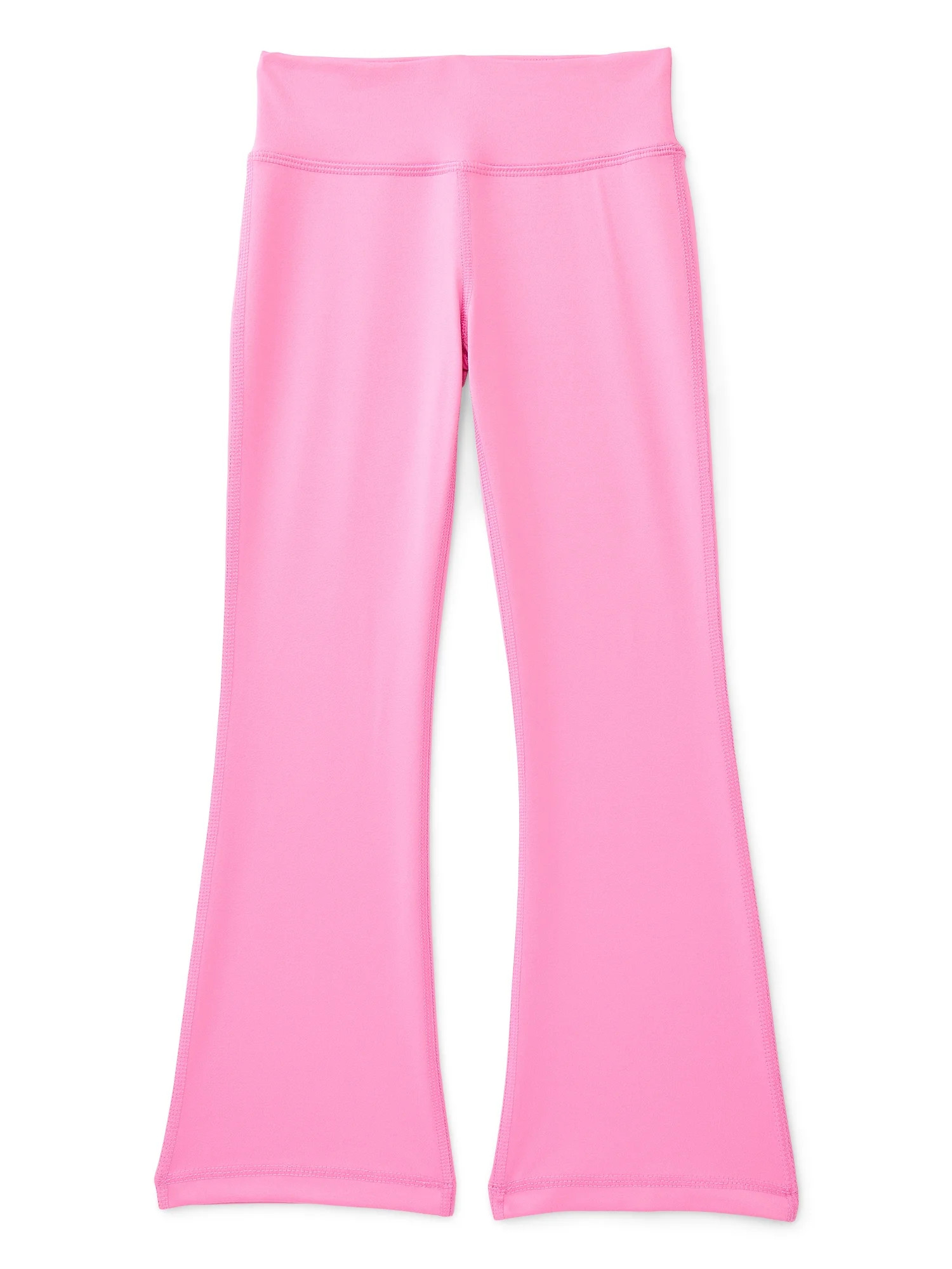 Athletic Works Girl's Active Flare Legging, Sizes 4-18 & Plus | Walmart (US)