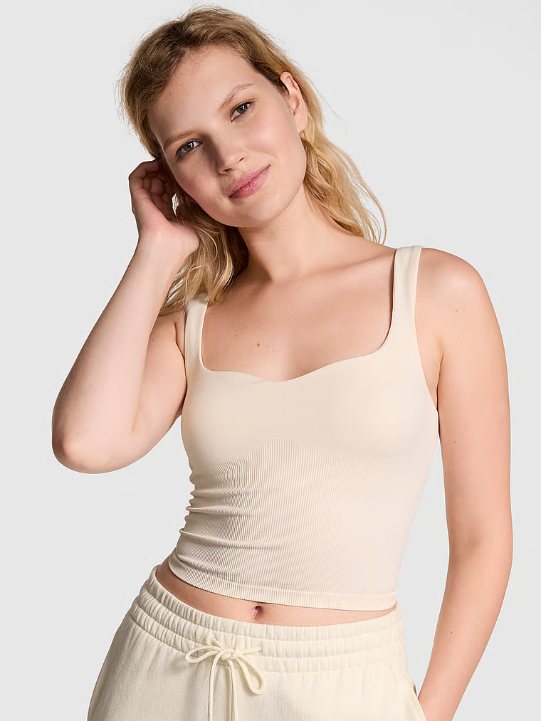 Soft Seamless Notched Tank Top | Victoria's Secret (US / CA )