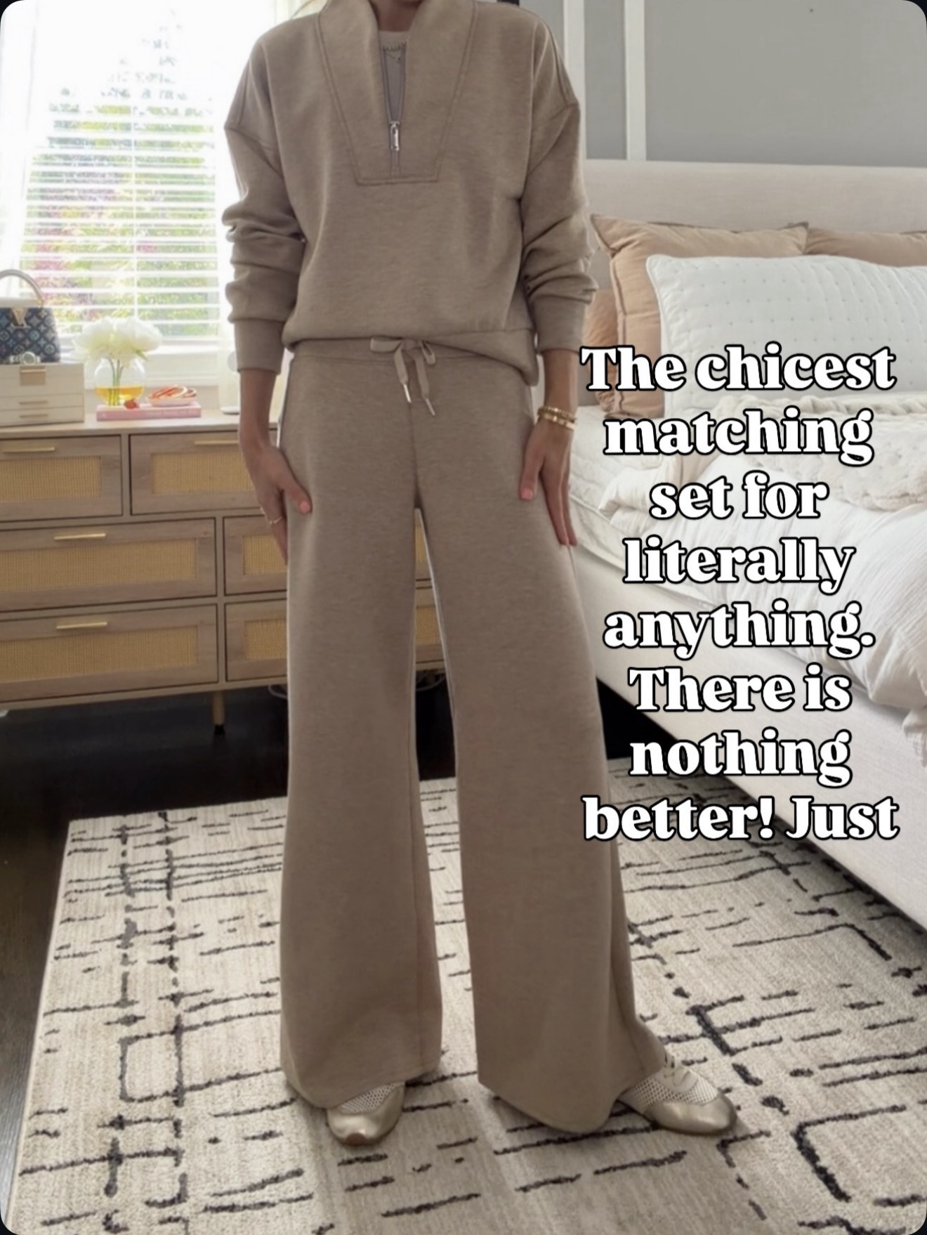The chicest matching set for literally everything. Errands, brunch, working from home — use code MRSCASUALXSPANX for discount! 🔗⬇️ wearing size xs and xs petite pants

#LTKMothersDay #LTKSeasonal #LTKOver40