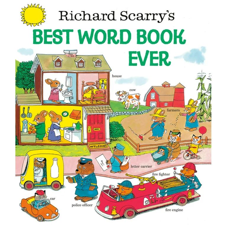 Richard Scarry's Best Word Book Ever (Hardcover) | Walmart (US)