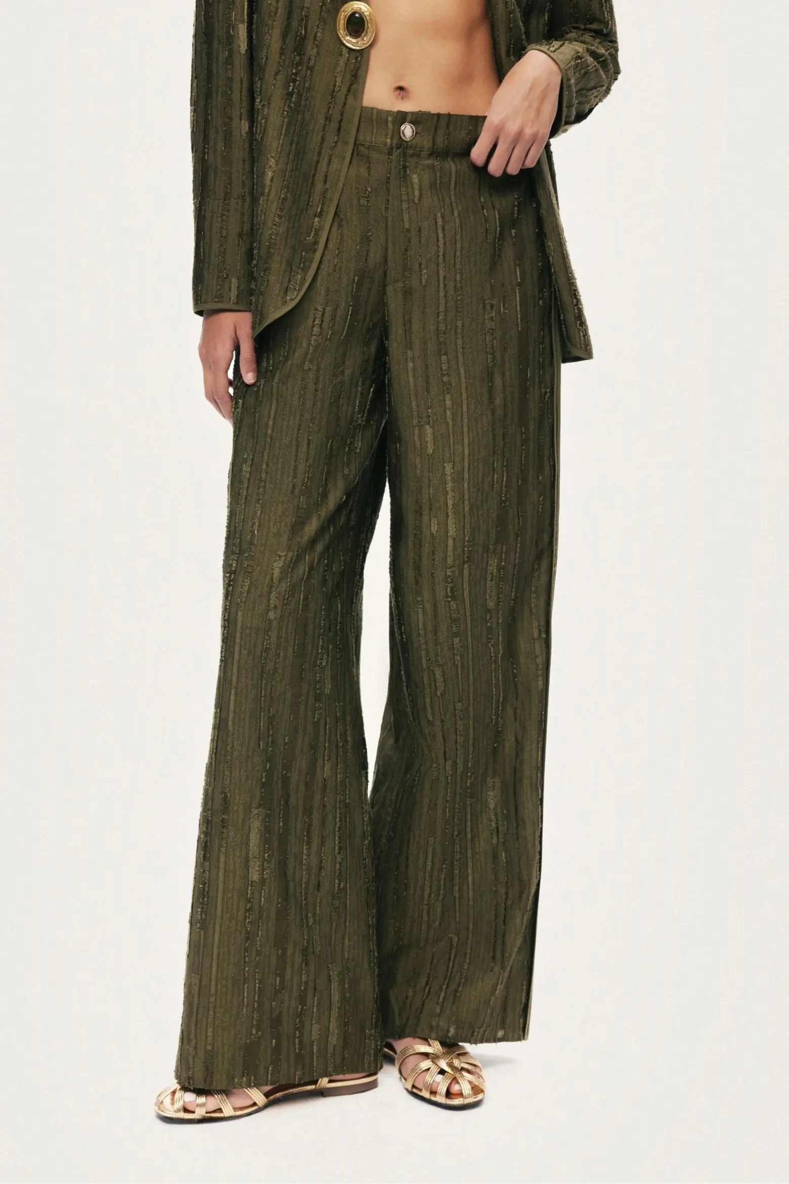 Nocturne Textured Wide-Leg Pants (Women) | Nordstrom | Nordstrom