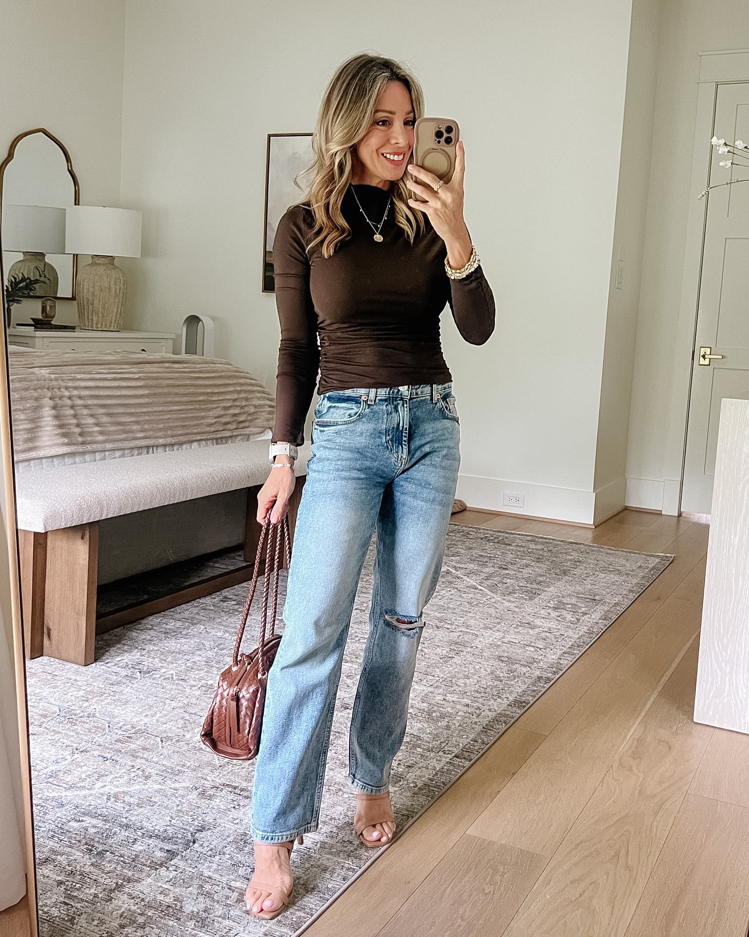 Rails Top & Jeans 

Top Fit: I’m wearing an XS
Jeans Fit: I’m wearing a 25

#LTKPetite #LTKOver40 #LTKSeasonal