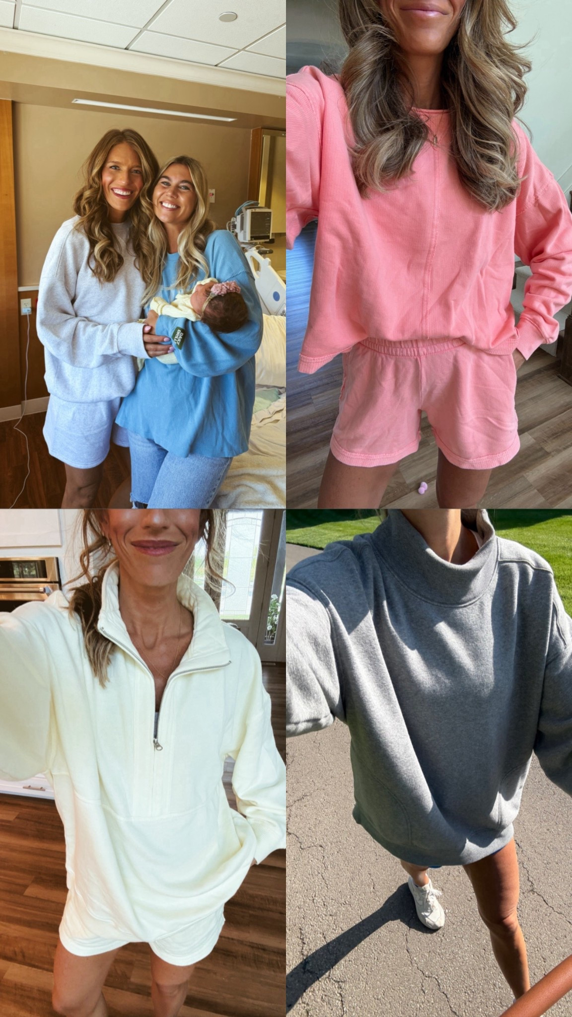 My current uniform as a postpartum mom from @Aerie    everything runs on the slightly bigger size but still wearing my true size (medium)
Linked my matching bralette too 



#LTKmomlife #LTKdayinmylife #LTKootd