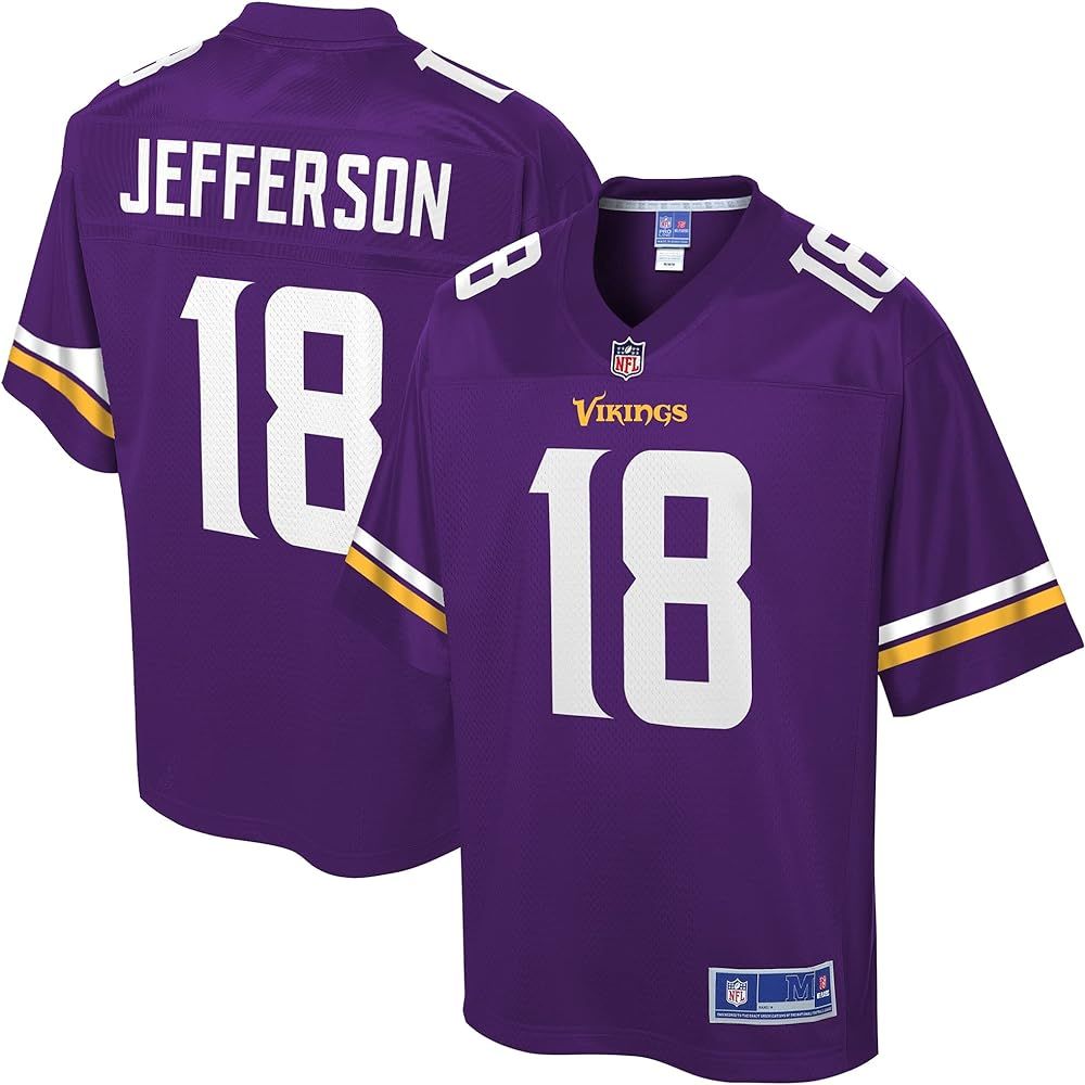 NFL PRO LINE Men's Justin Jefferson Purple Minnesota Vikings Team Player Jersey | Amazon (US)