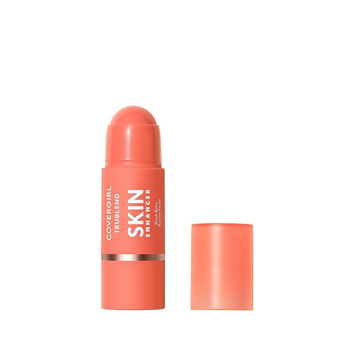 CoverGirl Trublend Skin Enhancer Blush Balm Stick, 210 Radiant Peach, Vegan Formula, Easy to Use,... | Amazon (US)