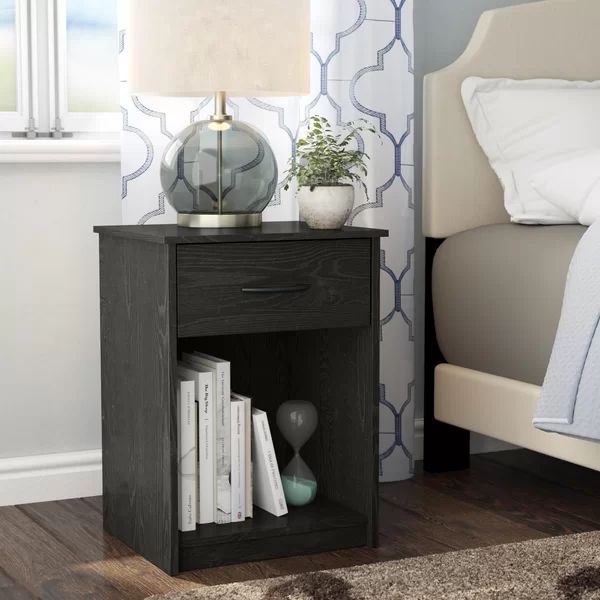 Bowdoin 24.125'' Tall 1 - Drawer Nightstand | Wayfair North America