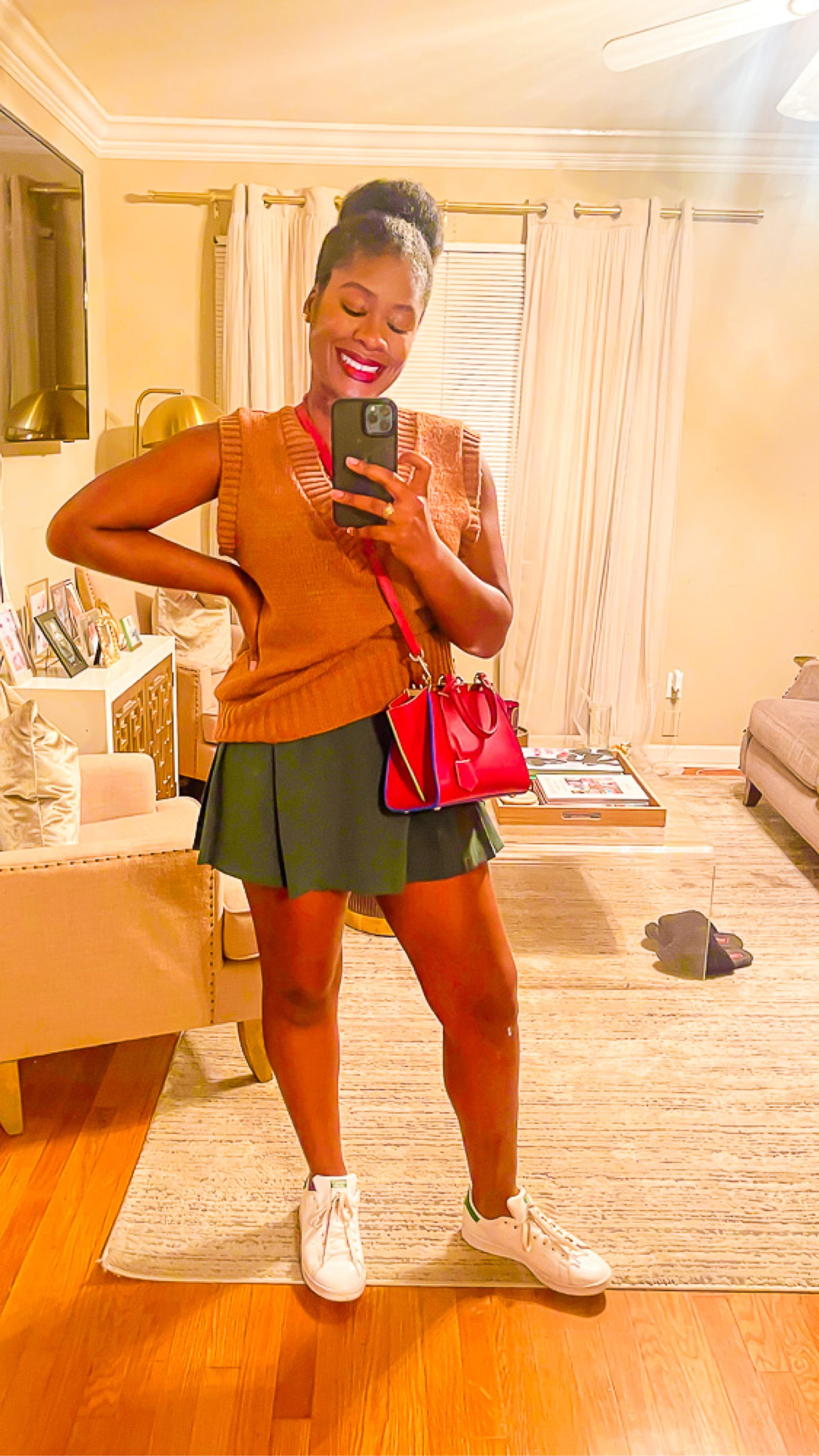 Tennis inspired look for outdoor date night  

#LTKitbag