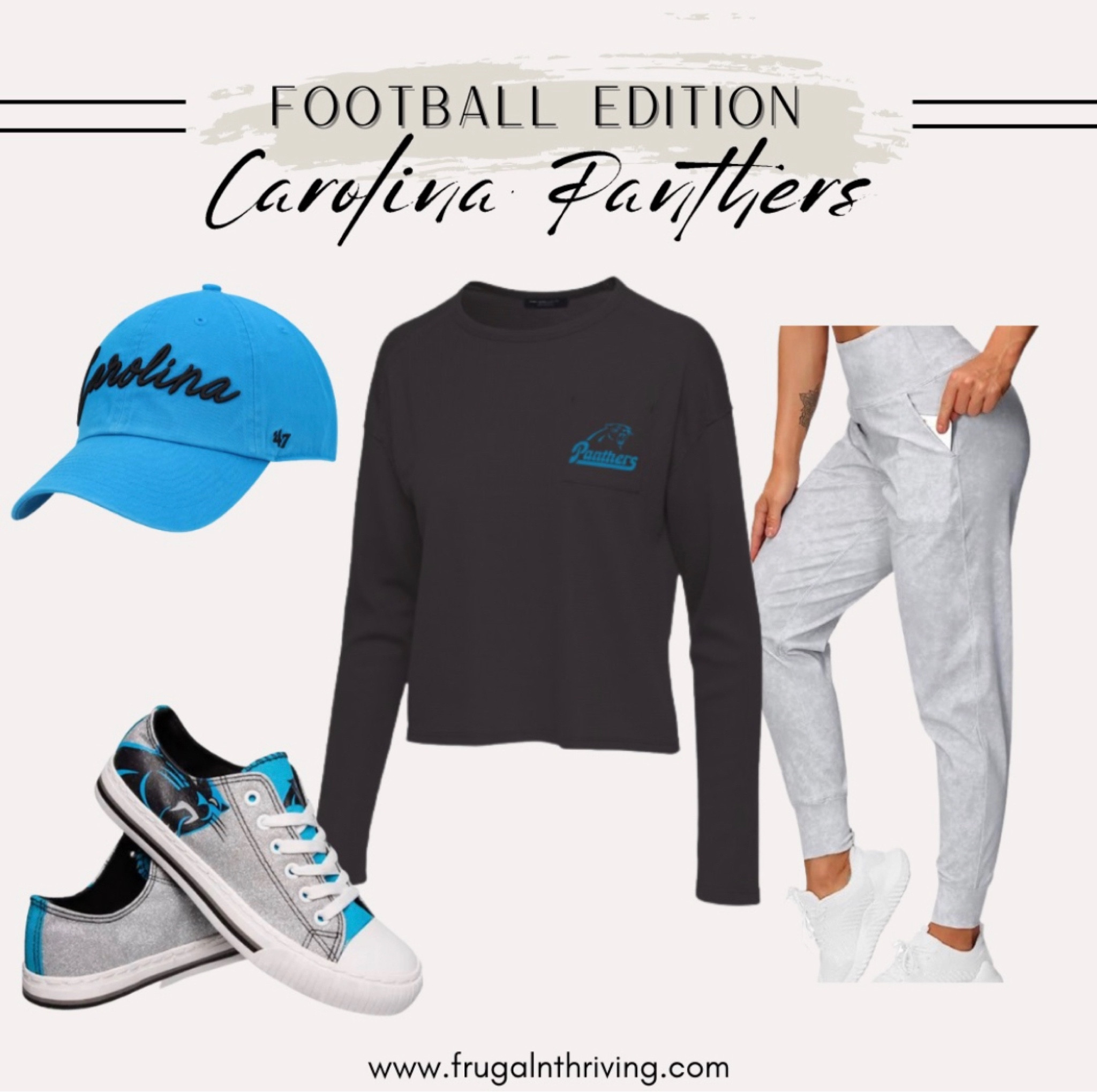 Football season apparel for Panthers fans 🏈

#gameday #footballseason #womensfashion #footballapparel #teamspirit

#LTKstyletip #LTKSeasonal #LTKfindsunder100