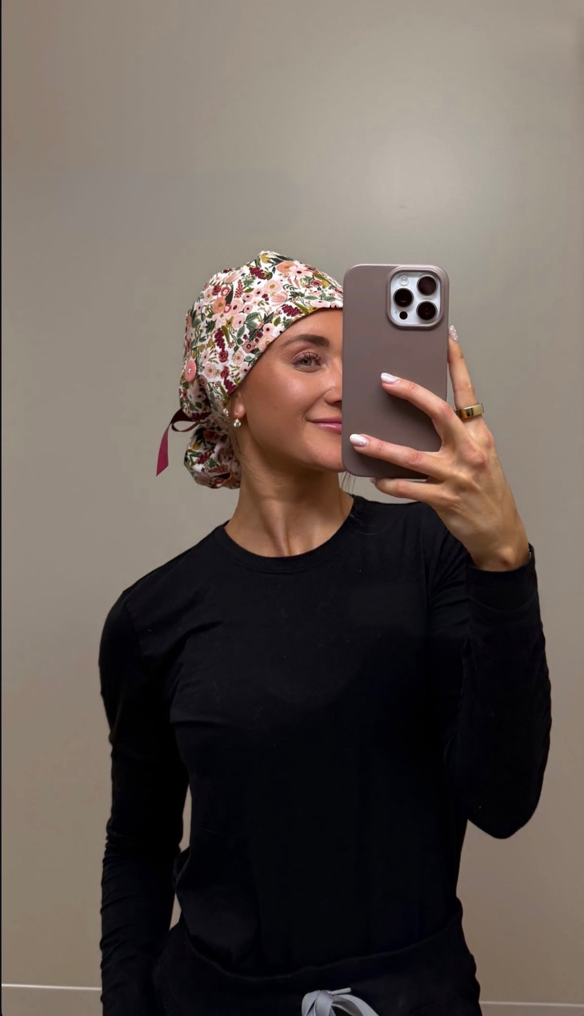 Scrub caps are my new fav accessory 

#LTKdayinmylife #LTKootd