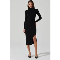 ASTR the Label | Soryn Sweater Midi Dress in Black | Size M | ASTR The Label (US)