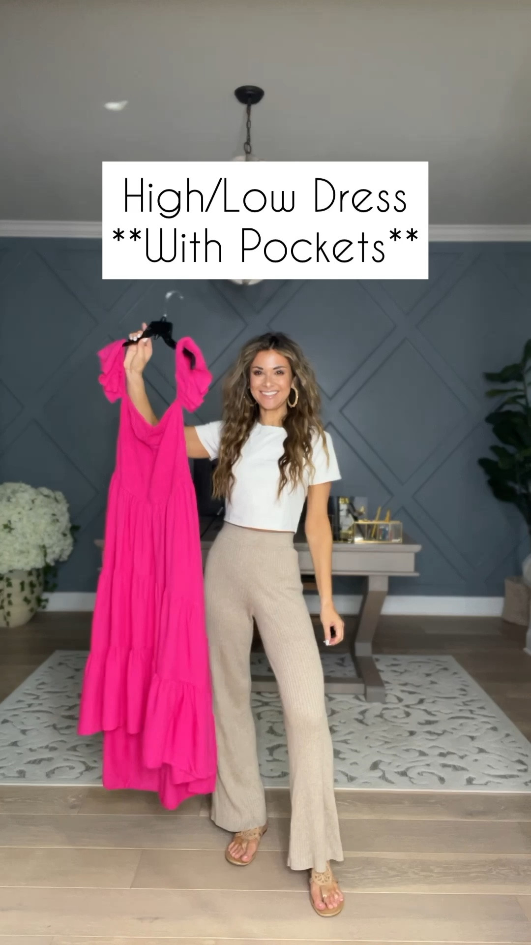 Dress//tts but wearing size up due to selection//size small//pockets//heels//tts//sweater pants//xxs for fitted look//5’1//tee//size small//

#LTKunder50 #LTKsalealert #LTKFind