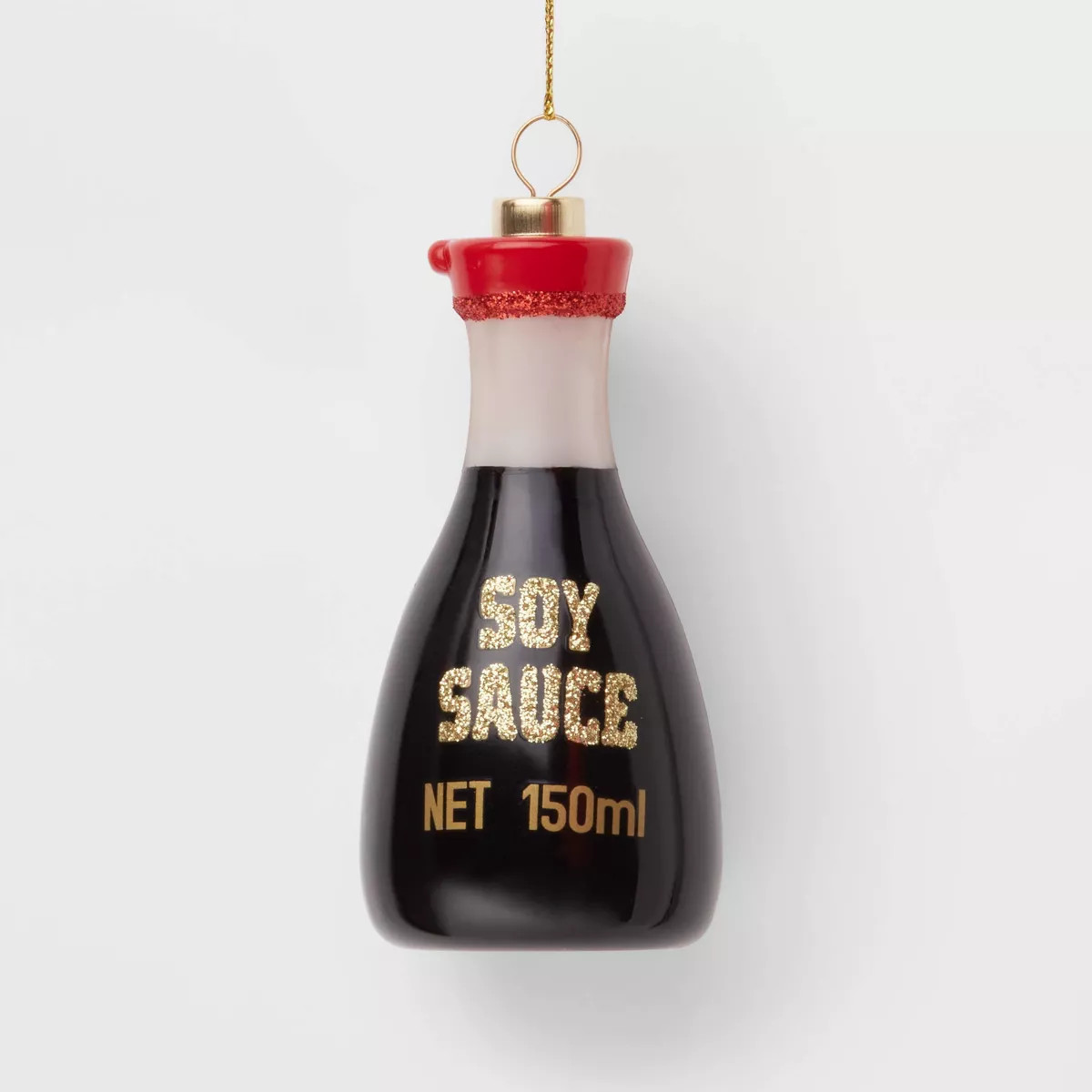 Glass Soy Sauce Bottle Christmas Tree Ornament - Wondershop™ | Target