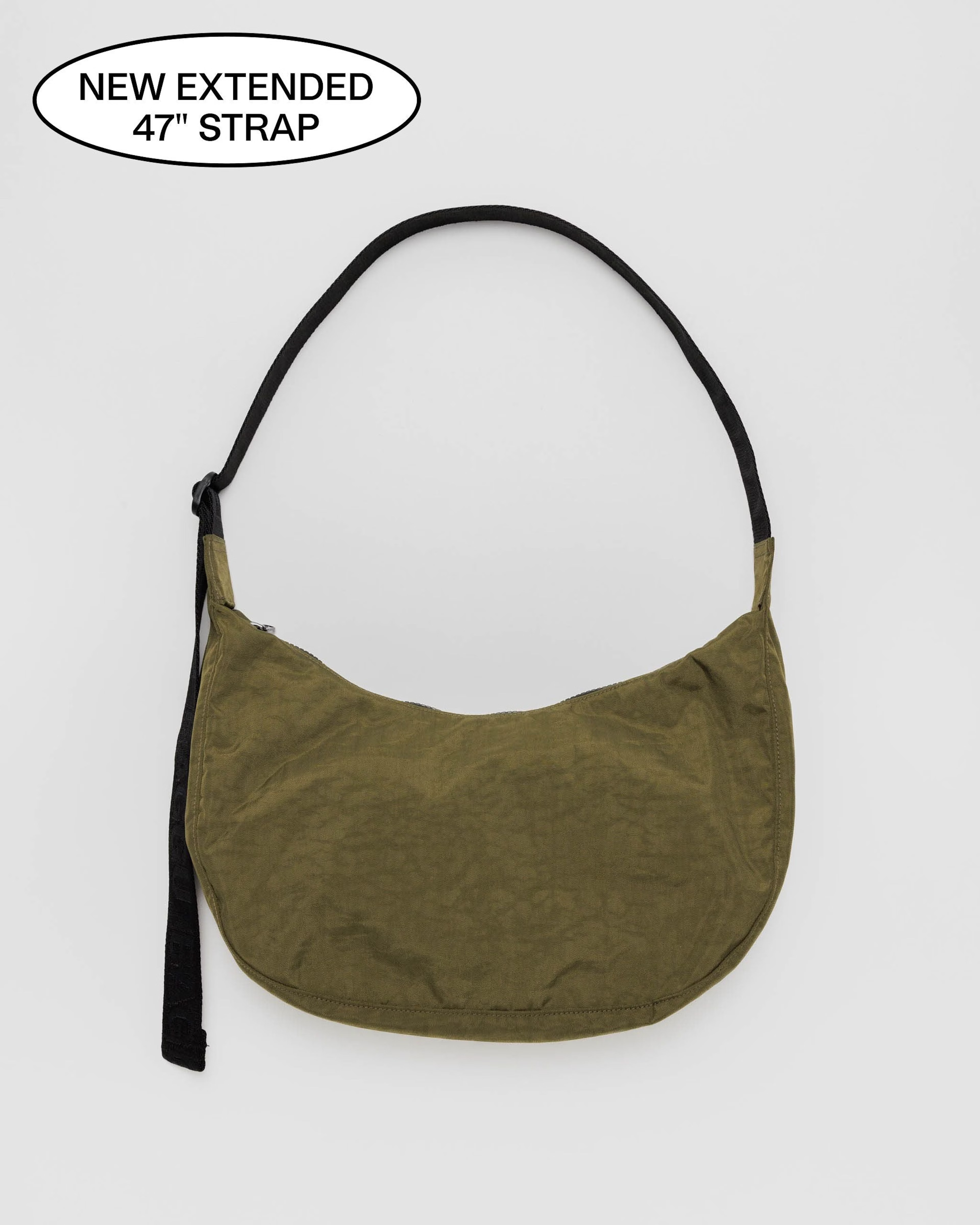 Medium Nylon Crescent Bag | BAGGU