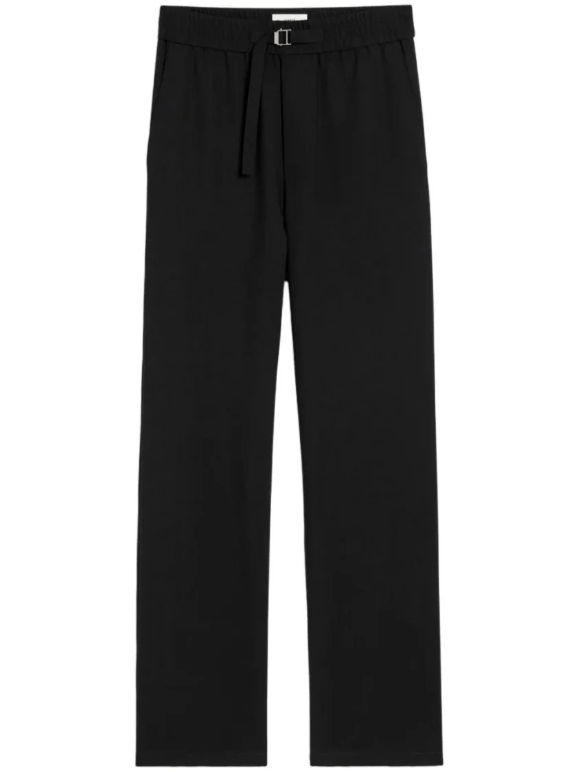 Straight-Leg Wool Trousers | Shop Simon