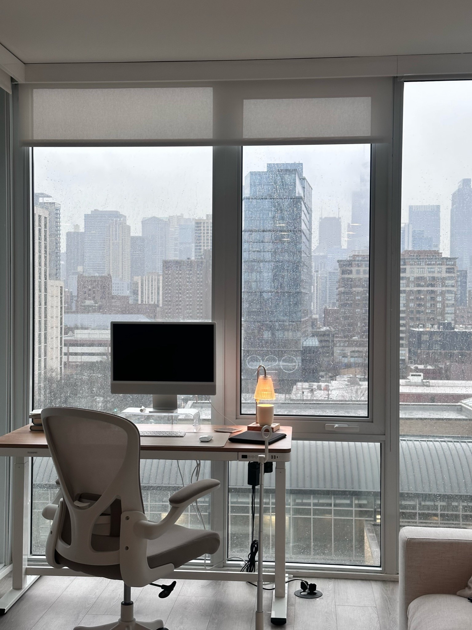 Thankful for my desk set up especially on rainy days in Chicago #Chicago #DeskSetUp #WorkFromHome #WorkFromHomeSetUp #Productivity #BreakYourBudget

#LTKHome #LTKSeasonal #LTKStyleTip